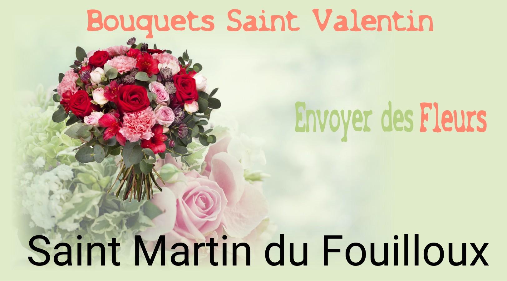 Roses de Saint-Valentin livrées à Saint-Martin-du-Fouilloux